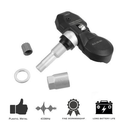 4 x Tire Pressure Sensors TPMS 433MHz for Porsche Audi VW (2010-2023)