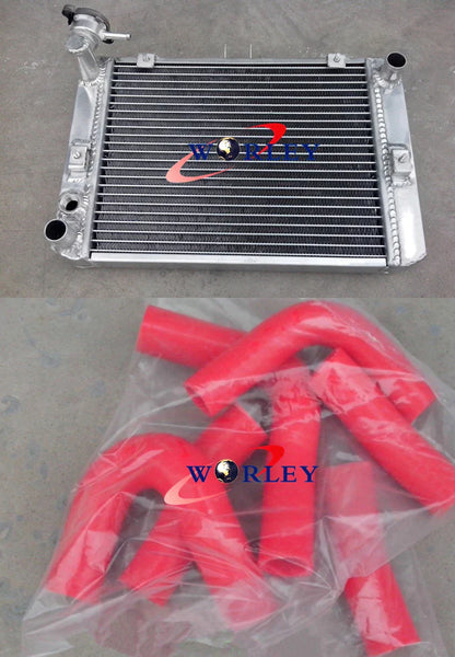 Aluminum Radiator & Black Silicone Hose for Honda V65 Magna VF1100C (1983-1986)