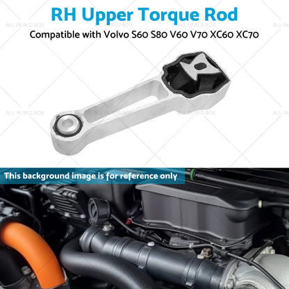 RH Upper Torque Rod Engine Mount for Volvo S60 S80 V60 V70 XC60 XC70 (2001-2018)