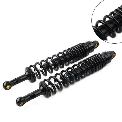 Adjustable 420MM Rear Suspension Air Damper for Yamaha Suzuki Honda ATV Black