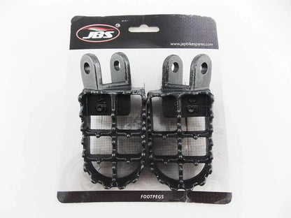 Steel Foot Pegs for Honda CR450R (1981) - Left & Right Pair
