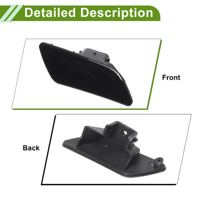 Washer Nozzle Cover for Porsche Panamera 2014-2016 Black