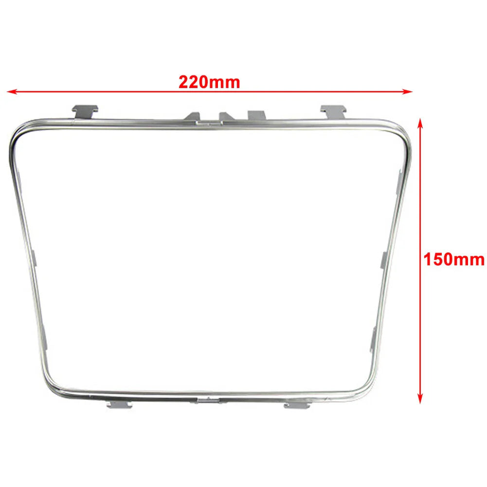 Silver Cup Holder Box Chrome Frame for Mercedes C Class W205 W253 (2015-2019)