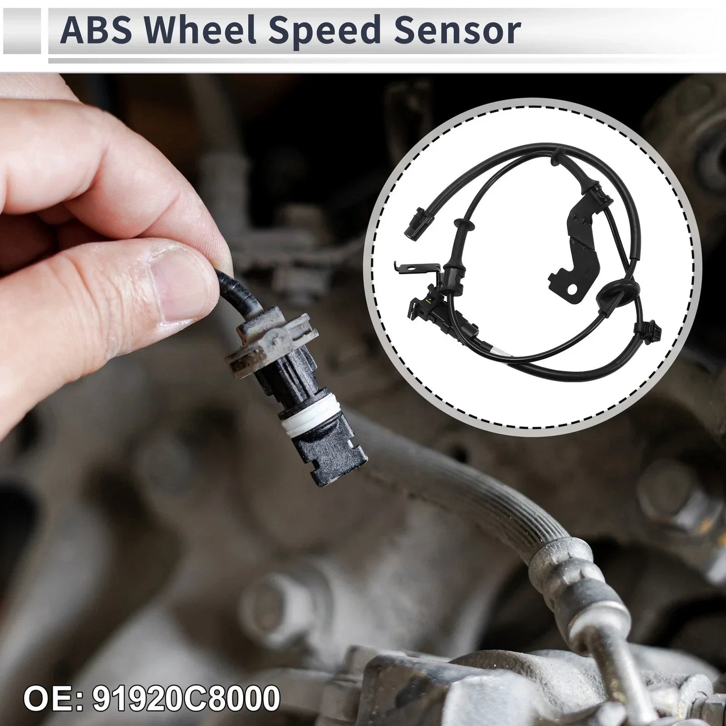 ABS Wheel Speed Sensor for Hyundai i20 (2015-2018)