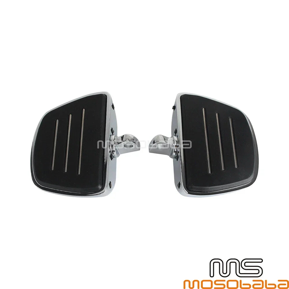 Chrome Foot Pegs Set for Harley Breakout Hard Candy Custom (2013-2023)