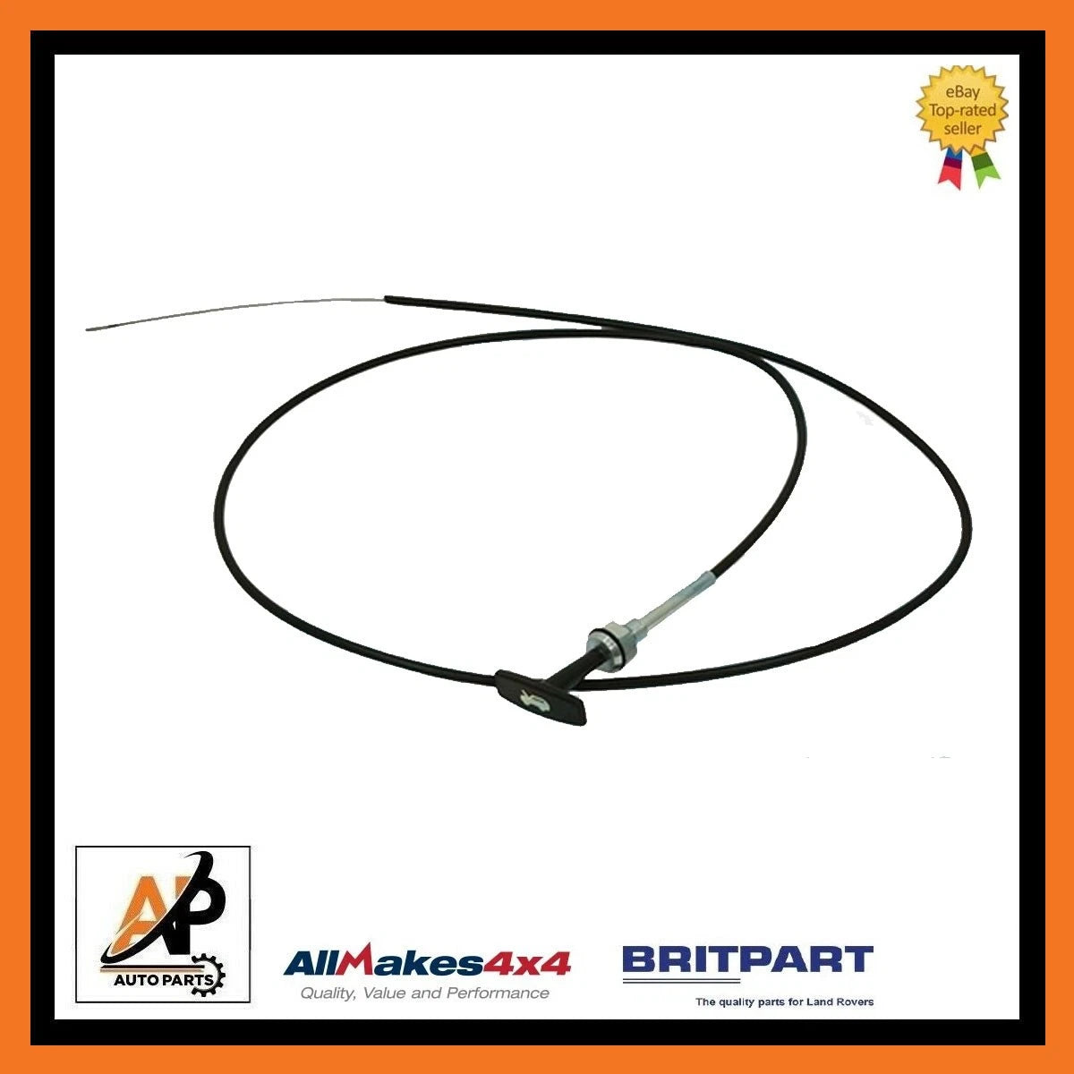 Bonnet Release Cable Replacement for Land Rover Defender 90 110 130 (1987–1998)