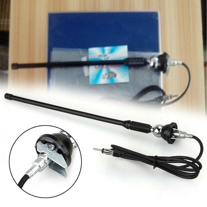 Universal Rubber Stereo Aerial for Car Radio - Flexible Roof Mounting