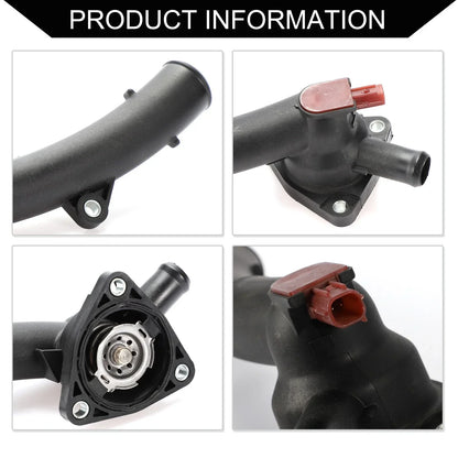 Thermostat Housing Assembly for Toyota Camry (2018-2023) 1 x Black