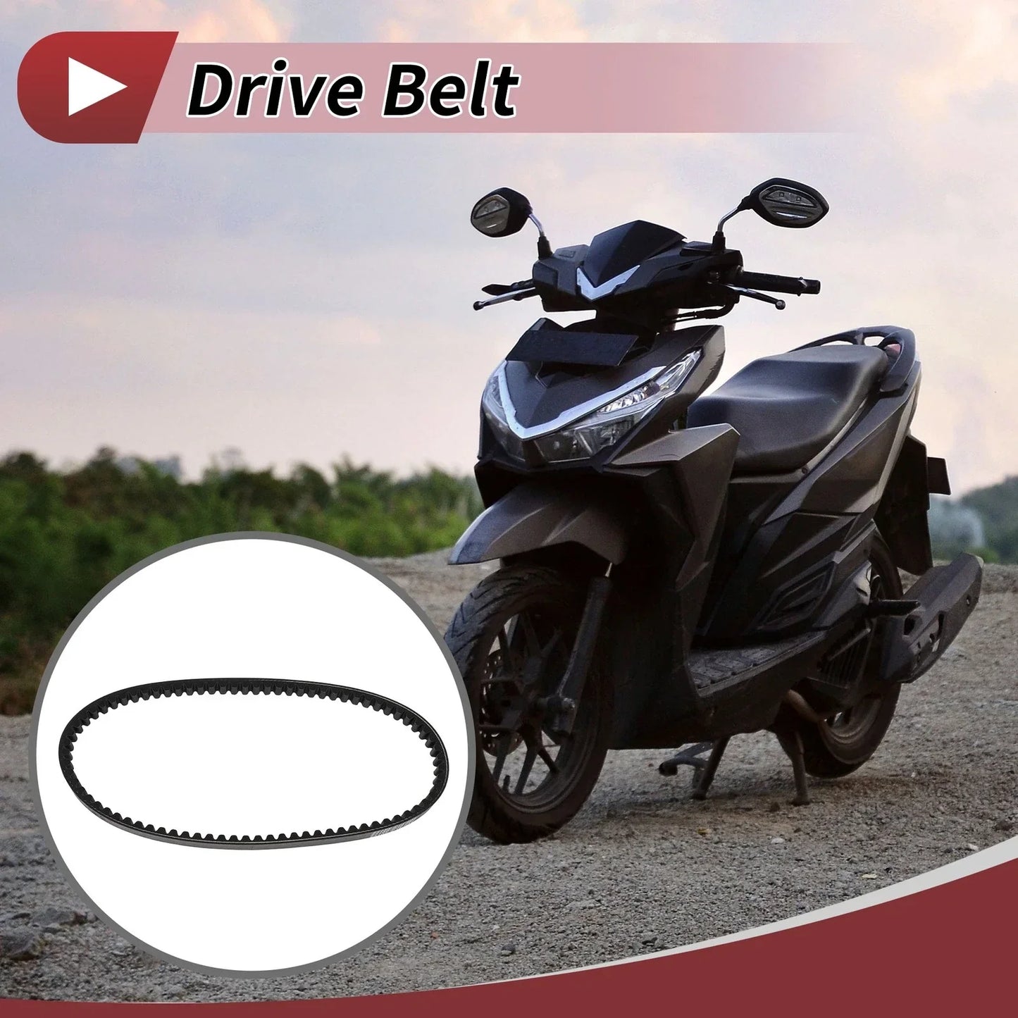 Drive Belt V-Belt for Honda CH125 Spacy (1984)