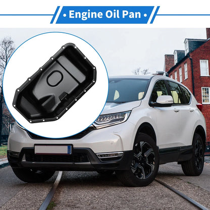 Engine Oil Pan for Honda CR-V 2002-2006 Steel Black 1 x No.264410/11200RAAA00