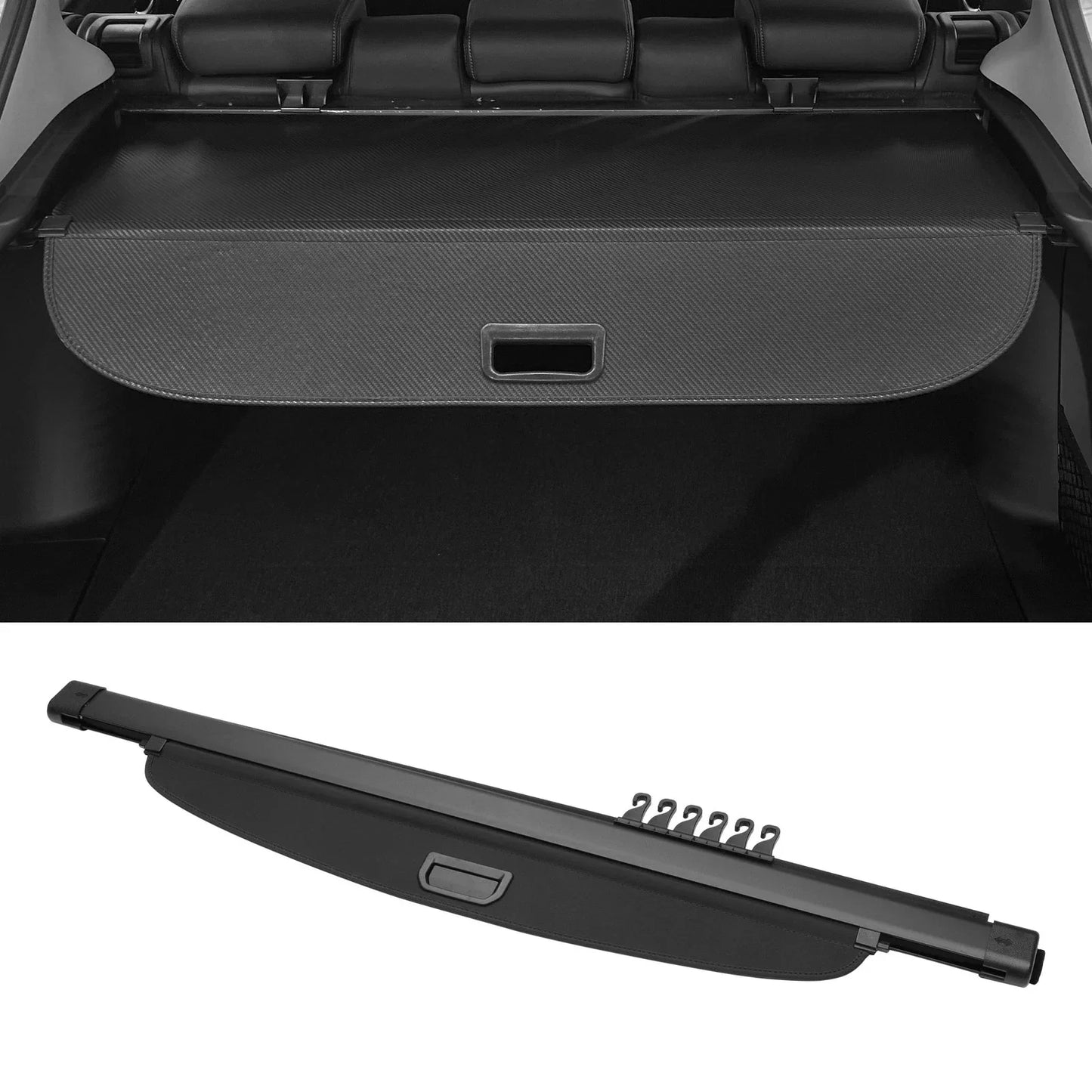 Retractable Cargo Cover for Honda CR-V 2007-2011 Rear Trunk Parcel Shelf Black
