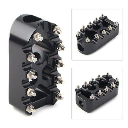 Universal Black Anti-Skid Gear Brake Shift Peg Pedals for Harley