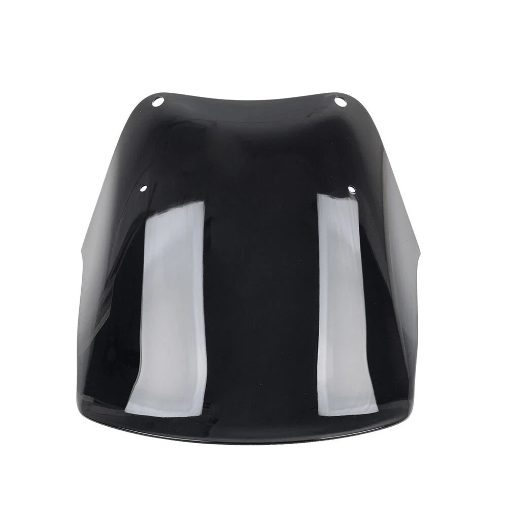15" Black Windshield for Harley Dyna Low Rider Fat Street Bob (2006-2017)