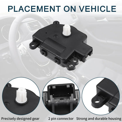 HVAC Heater Blend Door Control Actuator for Dodge Ram (2009-2010)