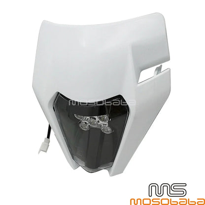 E8 LED Headlight for KTM SX EXC SXF XCF XCW 250 300 WR250 YZ426