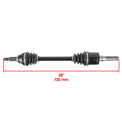 Caltric Rear Left Right CV Joint Axle Replacement for John Deere (2010–2010)