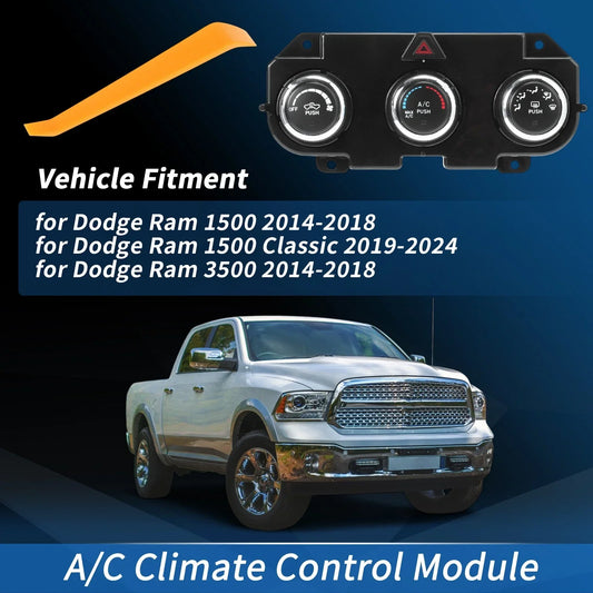 A/C Heater Climate Control Module for Dodge Ram 1500 (2014-2018)
