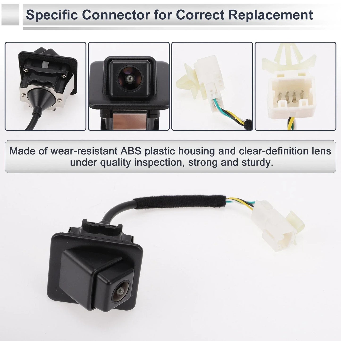 Rear View Camera 120-180 Degree for Hyundai Elantra (2011-2014)
