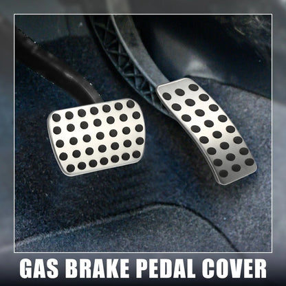 4 Pcs Accelerator & Brake Pedal Covers for Mercedes-Benz CLA180 (2015)