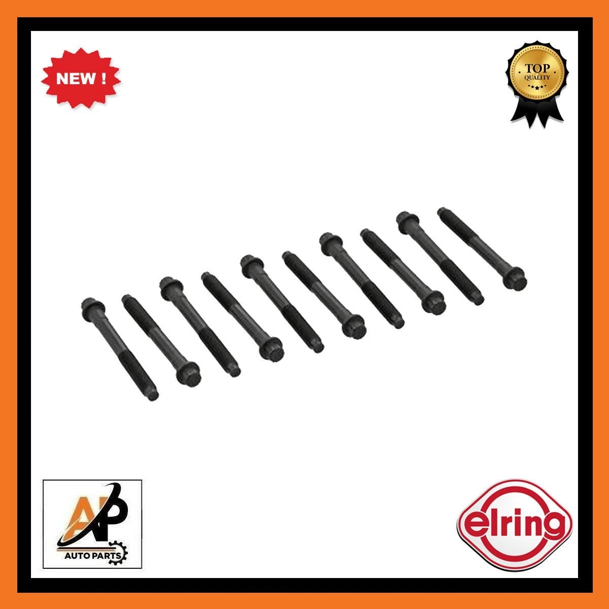 Cylinder Head Bolt Set Replacement for Mitsubishi 4G93 and Volvo (1993–1998)