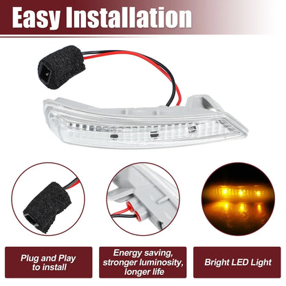 LED Right Side Mirror Turn Signal Light for Chrysler Dodge (2011-2019)