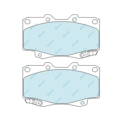 HD Front Disc Brake Pads Set for Hilux GGN25 KUN25 KUN26 TGN26 (2005-2016)