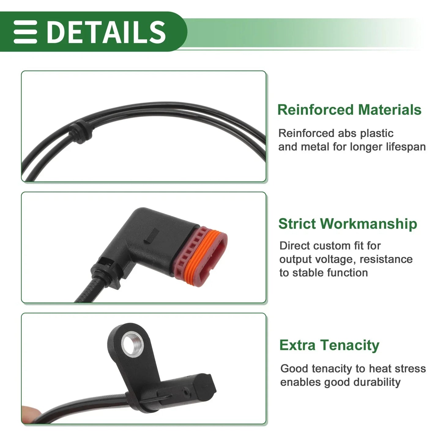 ABS Wheel Speed Sensor for Mercedes-Benz Glk250 (2013-2015)