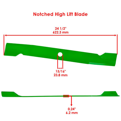 Deck Blade Replacement 72 Inch for Exmark FR604 LZ23K (2000–2004)