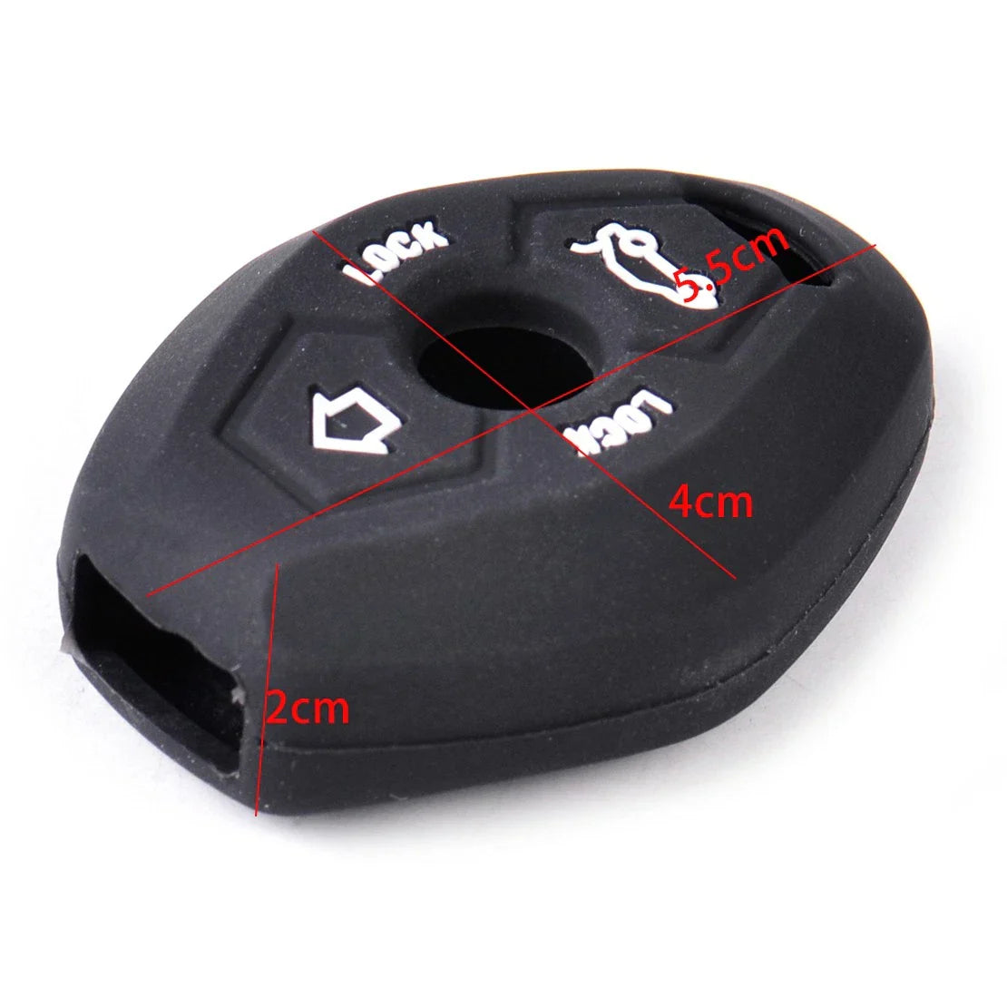 Key Shell Silicone Protective Cover Case for BMW E81 E46 E38 X3 X5 Z3 Z4 (2000-2023)