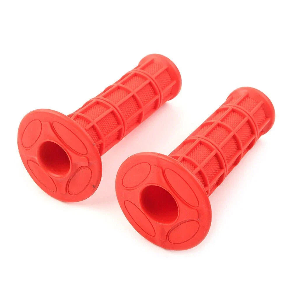 7/8" & 1" Pro Hand Grips for ATV MX Dirt Bike Enduro - RED