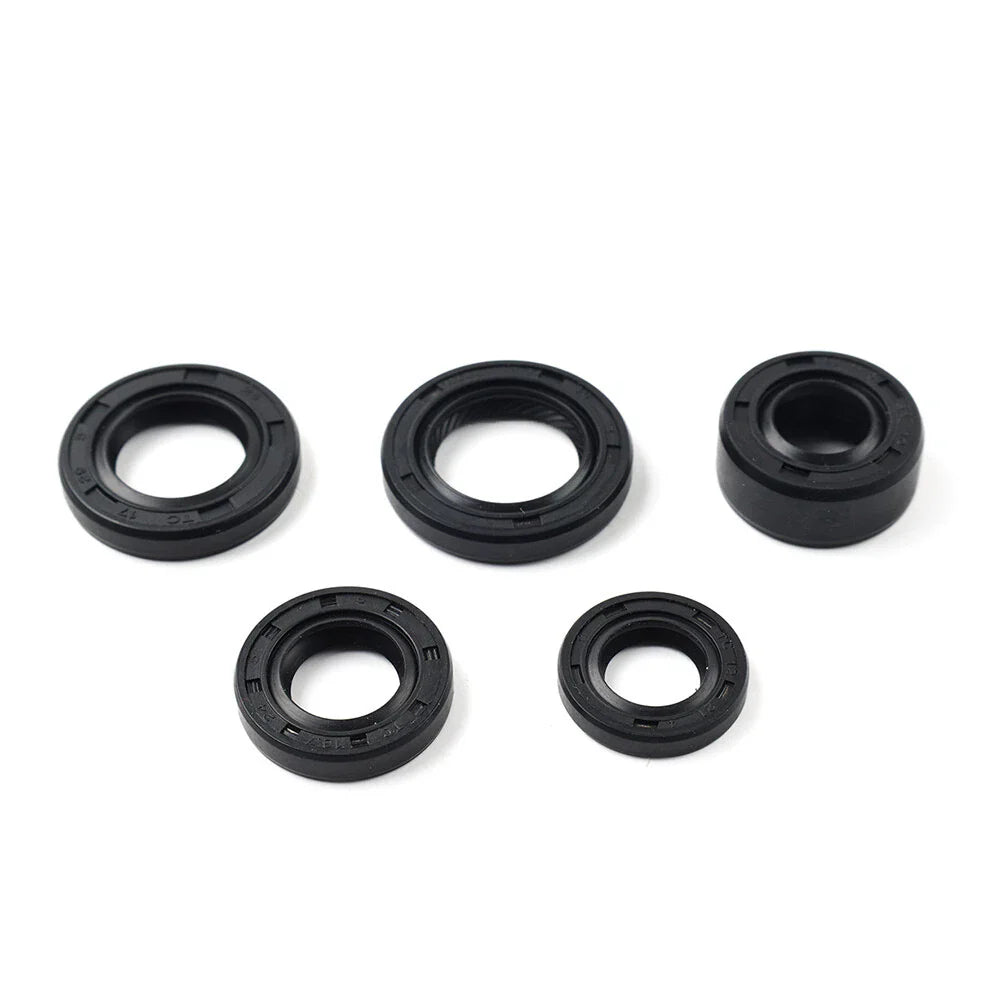 5Pcs Engine Oil Seal Kit for Honda TRX70 TRX90 ATC70 C70 CL70 CRF50 Z50