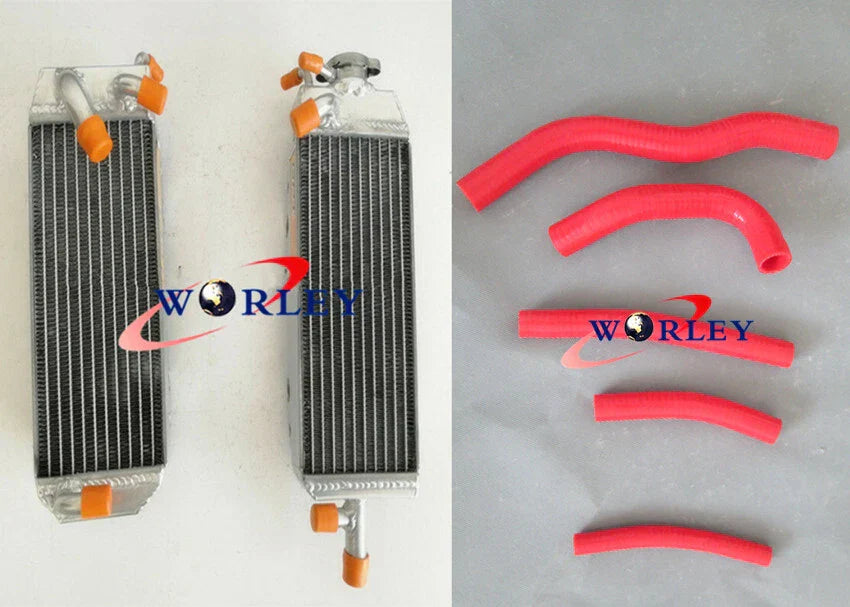 Aluminum Radiator & Hose for Suzuki RM125T/RM125V (1996-1997)