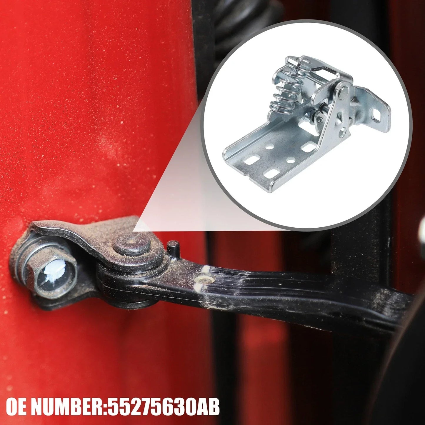 Door Check Strap for Dodge Ram 4500 Front Right Side (2008-2010)
