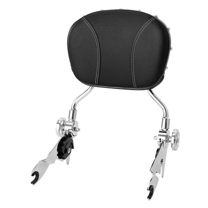 Adjustable Detachable Backrest Pad Sissy Bar for Harley Road King (2009 - 2024)