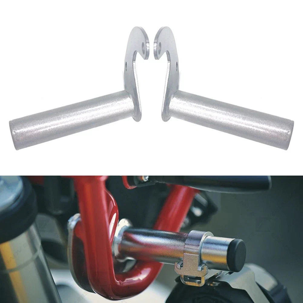 Fog Lamp Bracket for Moto Guzzi V85TT (2019-2021) Silver