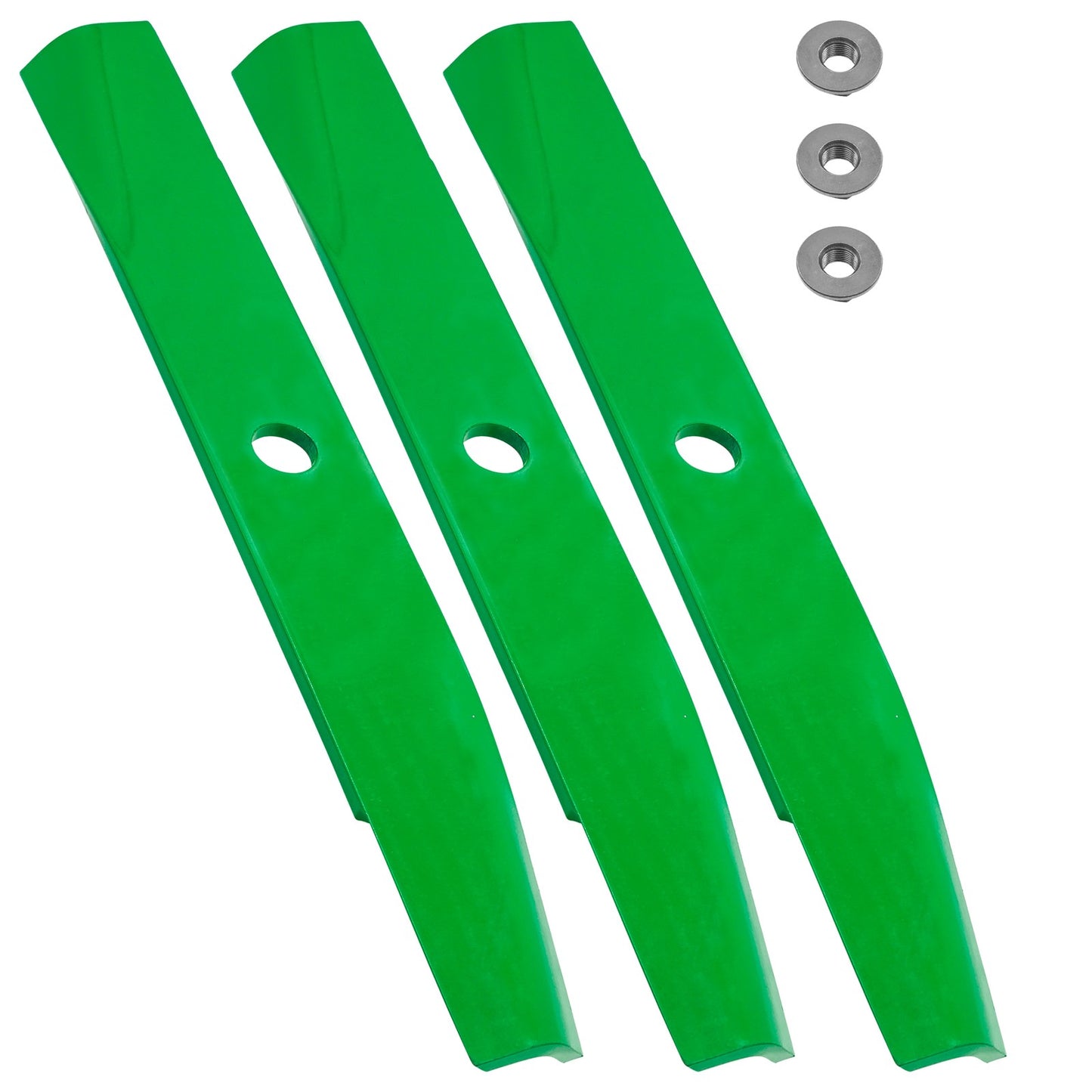 Deck Blade with Nut Replacement for Toro 42 in 48 in (2005–2015)