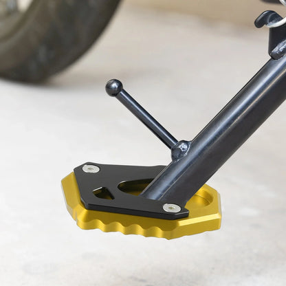 Motorcycle Kickstand Side Pad Gold Tone for Honda Monkey 125 (2018-2023)