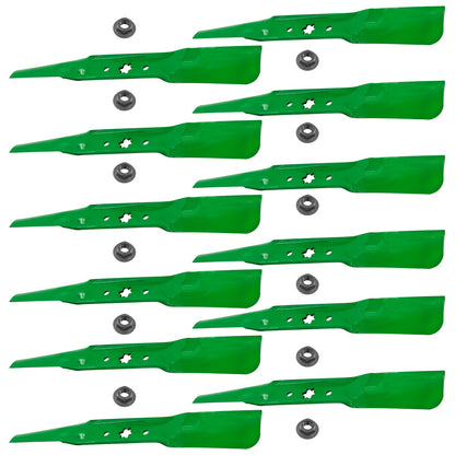 Deck Blades with Nuts for MTD Cub Cadet 54 Inch (1990–2010)