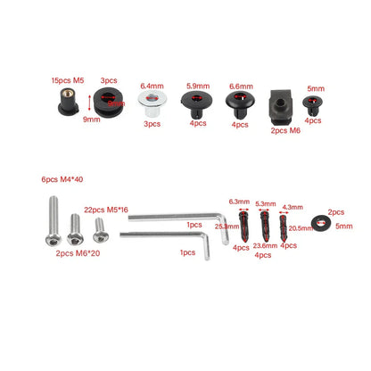 Screws Fairing Bolts for Honda CBR1000RR (2017-2019)