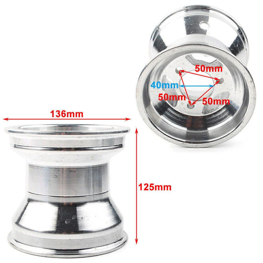 10 x 4.50-5 Front Aluminum Wheel Rim Hub for Go Kart ATV Buggy