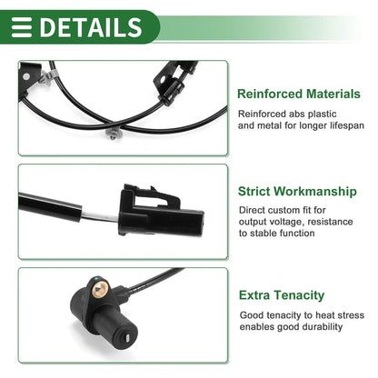 ABS Wheel Speed Sensor for Hyundai Tiburon (2003-2004)