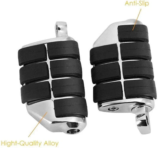 1-1/4" Motorcycle Foot Pegs for Harley Touring Chopper