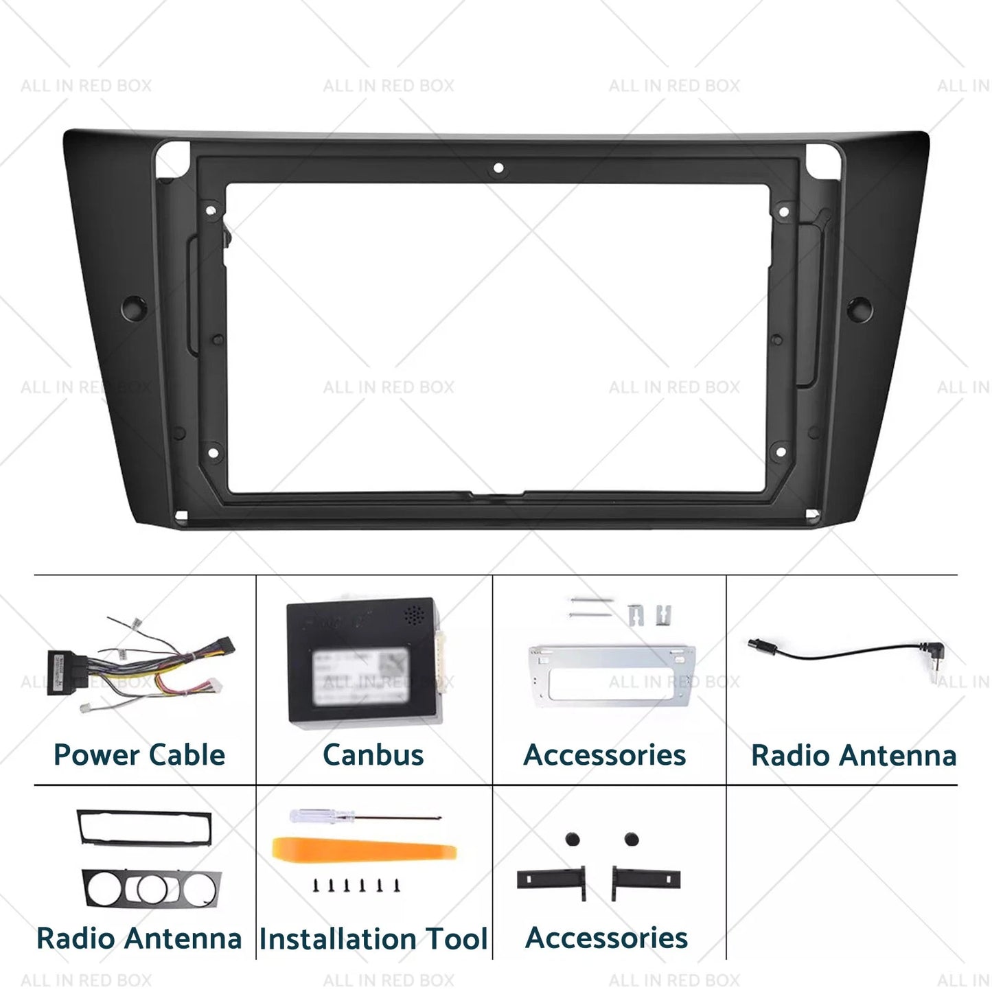 9'' Android 13 Car Radio GPS for BMW E90 E91 E92 (2006-2013)