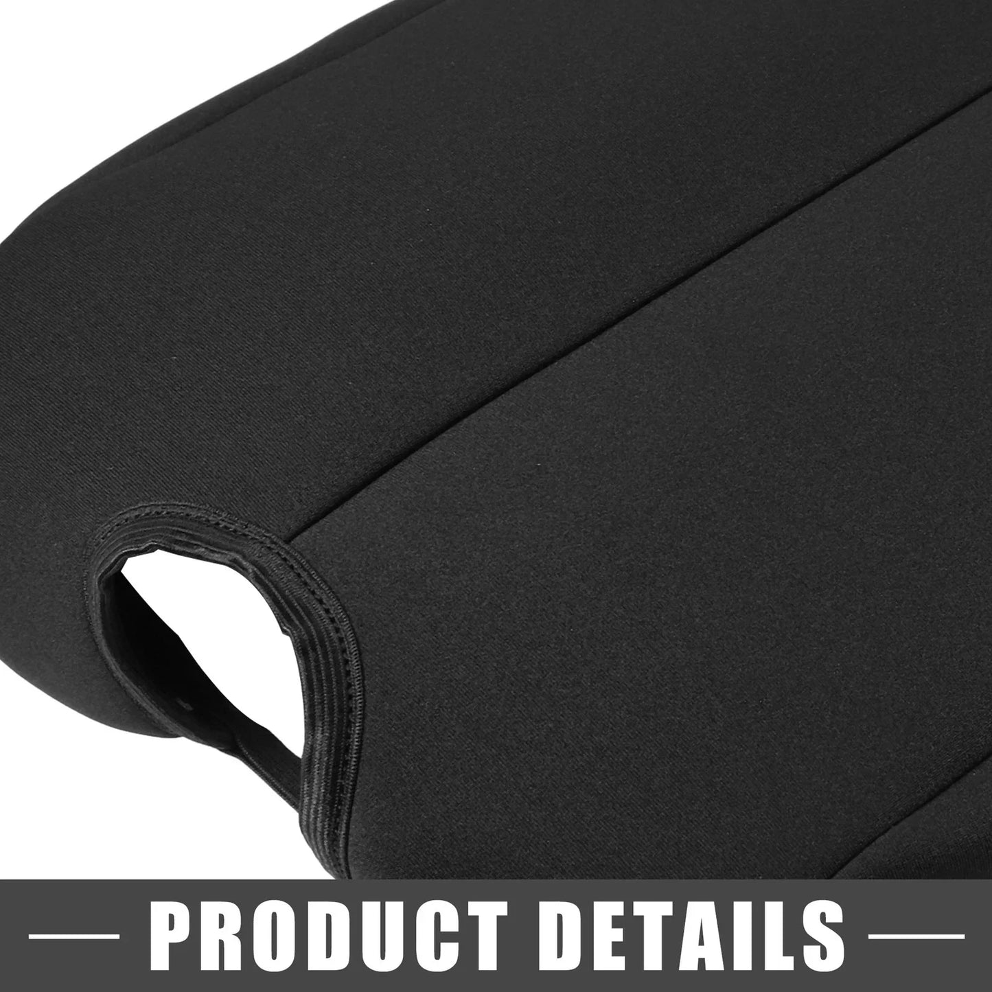 Car Center Console Armrest Cover Trim for Honda Accord (2008-2012) Black