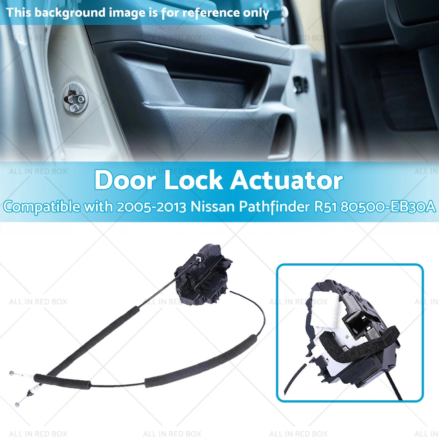Rear Left Door Lock Actuator for Nissan Pathfinder (2005-2013)