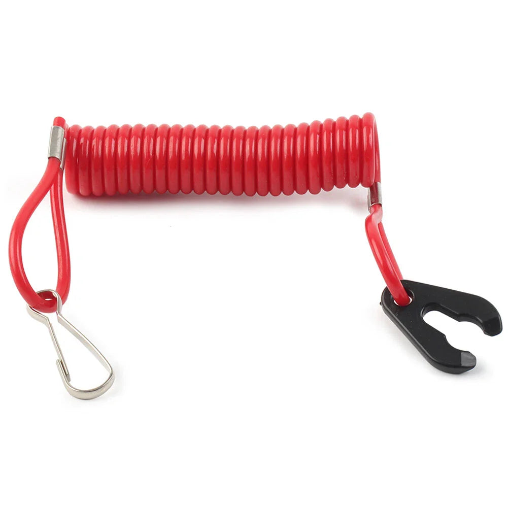 Outboard Kill Switch Lanyard Tether for Yamaha Evinrude (Various Years)