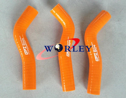 Silicone Radiator Hose for KTM 250SXF 2007-2008 ORANGE