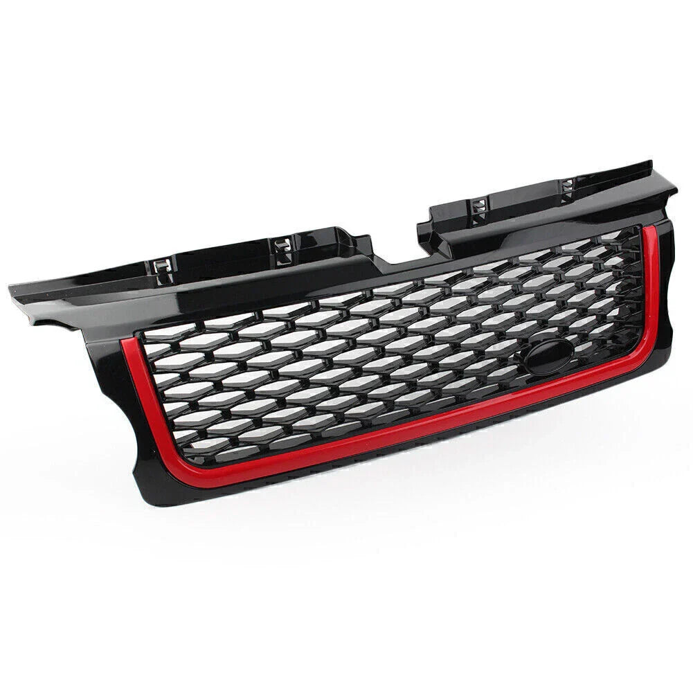 Black Frame Red Edge Front Grille Mesh for Land Rover RRS (2005-2009)