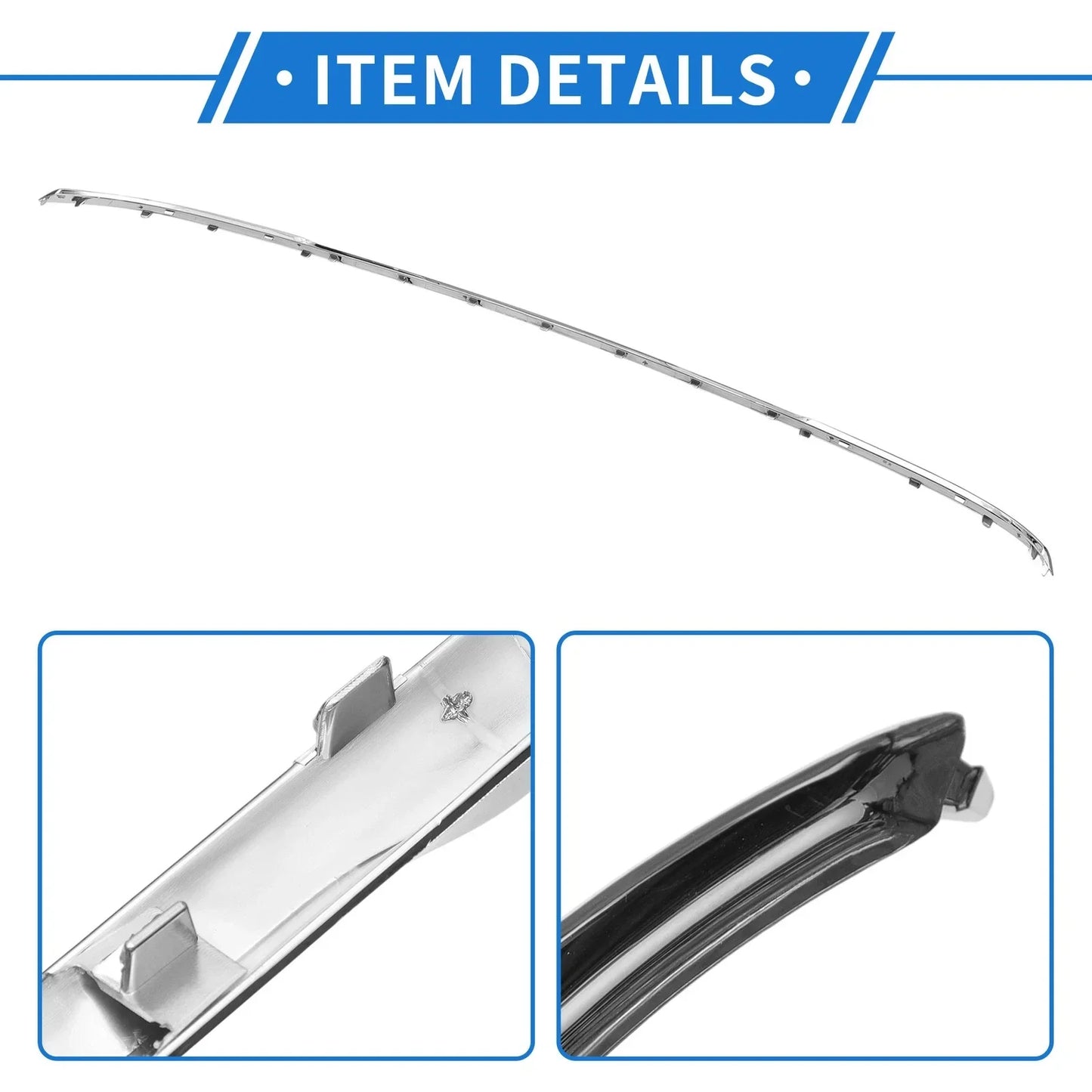 Rear Lower Center Bumper Grille Trim for Mercedes-Benz W212/E (2014-2015)