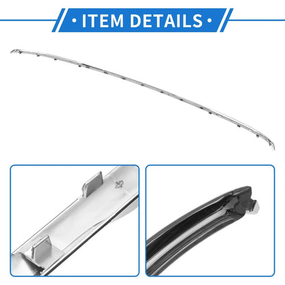 Rear Lower Center Bumper Grille Trim for Mercedes-Benz W212/E (2014-2015)